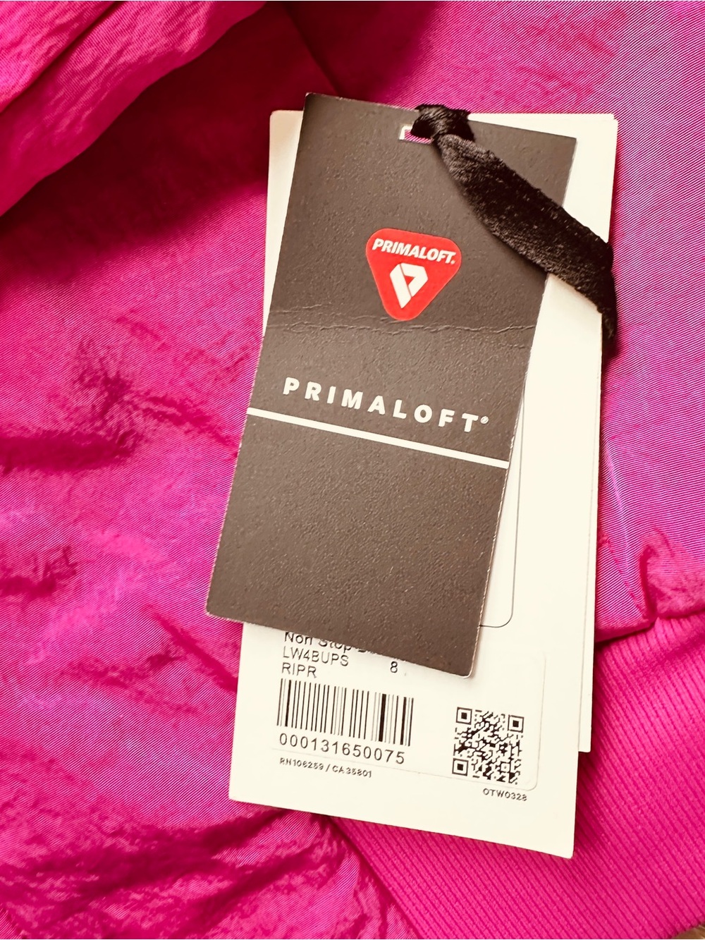 NWT Lululemon Non-Stop Bomber Jacket Size 8 Ripened Raspberry PrimaLoft Pink - Picture 4 of 8